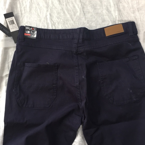 NWT Men’s Navy Slim Fit Pant - Picture 4 of 8
